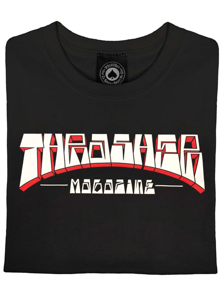 Black and clearance red thrasher shirt