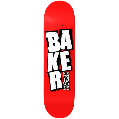 Baker Reynolds Stacked B2 Deck - 8.0 - Red  *Online Only*
