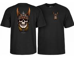 Powel Peralta Anderson Skull T-Shirt - Black