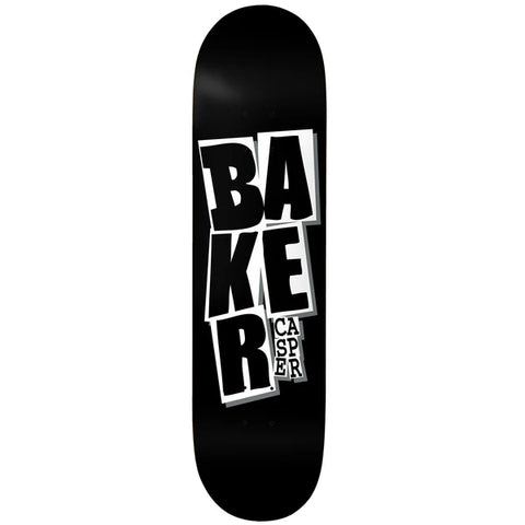 Baker Casper Stacked B2 Deck - 8.5 - Black *Online Only*