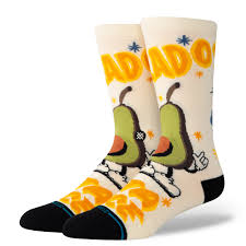 Stance Socks Food Stand Crew - Canvas