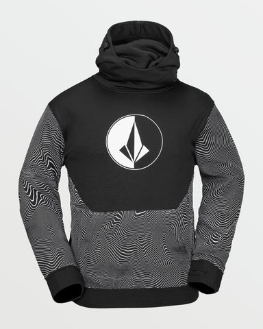 Volcom 2025 Hydro Riding Hoodie - Black Print