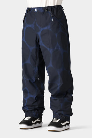 686 Dojo Snowpants 2025 - Blue Airbrush