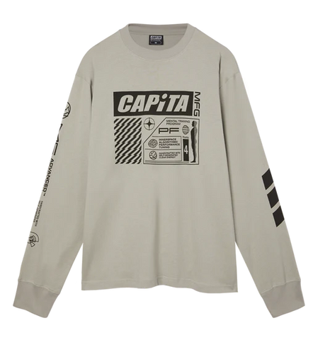 Capita 2025 Mental Long Sleeve T-Shirt - Light Grey