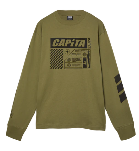 Capita 2025 Mental Long Sleeve T-Shirt - Olive