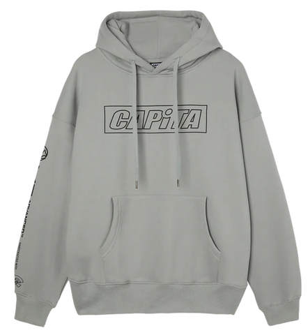 Capita 2025 Outline Hoodie - Light Grey