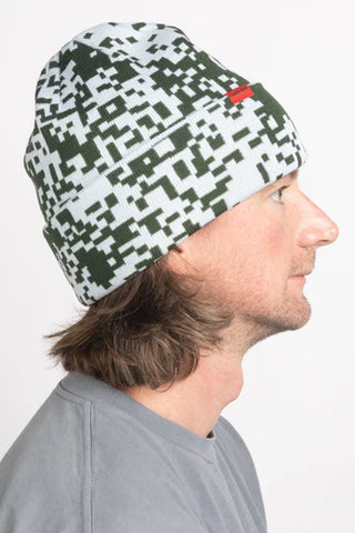 Corduroy 2025 Pixels Beanie - Evergreen