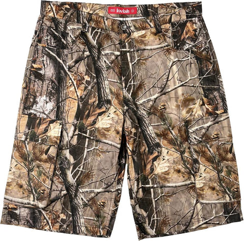 Loviah Trooper Cotton Cargo Shorts - Tree Camo