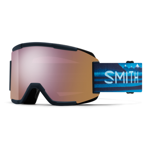 Smith 2025 Squad Goggle - AC | Tess Coady + ChromaPop™ Everyday Rose Gold Mirror Lens