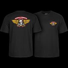 Powel Peralta Winged Ripper T-Shirt - Black