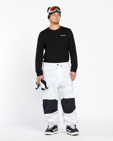 Volcom 2025 Snow Billow Pant - White Camo