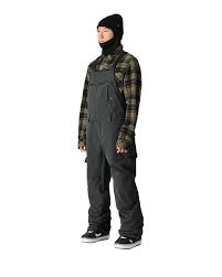 686 Hot Lap Insulated Bib 2025 - Black Denim