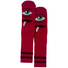 Toy Machine Bloodshot Eyes Socks - Red