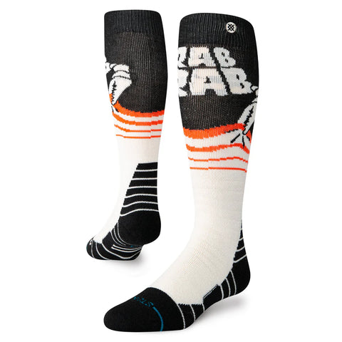 Stance Snow Socks BRPA Mid Crab Grab 2025 - Cream