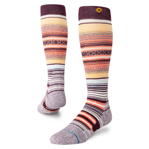 Stance Socks Curren Snow 2025 - Wine