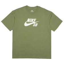 Nike SB Logo T-Shirt - Green/White