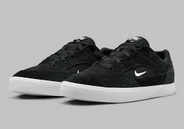 Nike SB Malor Shoes - Black/White-Black-White