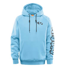 Thirty-Two Zeb Tech Hoodie - Light Blue