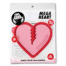 Crab Grab Mega Heart Stomp Pad - Bubblegum