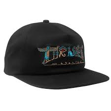 Thrasher Hieroglyphics Snapback Hat - Black