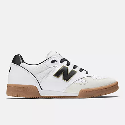 New Balance Numeric Tom Knox 600 Shoes - White/Black/Gold