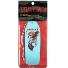 Powell Peralta Metallica Collab Air Freshener - Light Blue