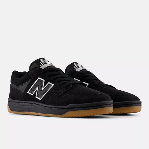 New Balance Numeric 480 Shoes - Black White