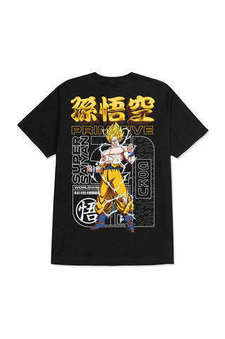 Primitive x DBZ Spirit T-Shirt - Black