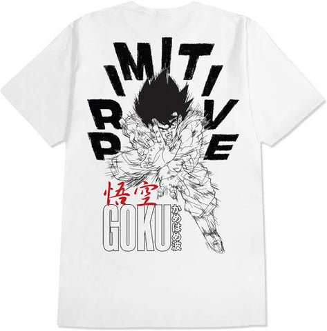 Primitive x DBZ Goku Energy T-Shirt - White