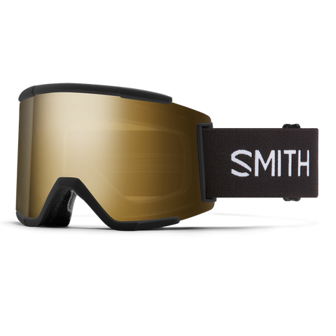 Smith 2025 Squad XL Goggle - Black + ChromaPop Sun Black/Gold Mirror Lens